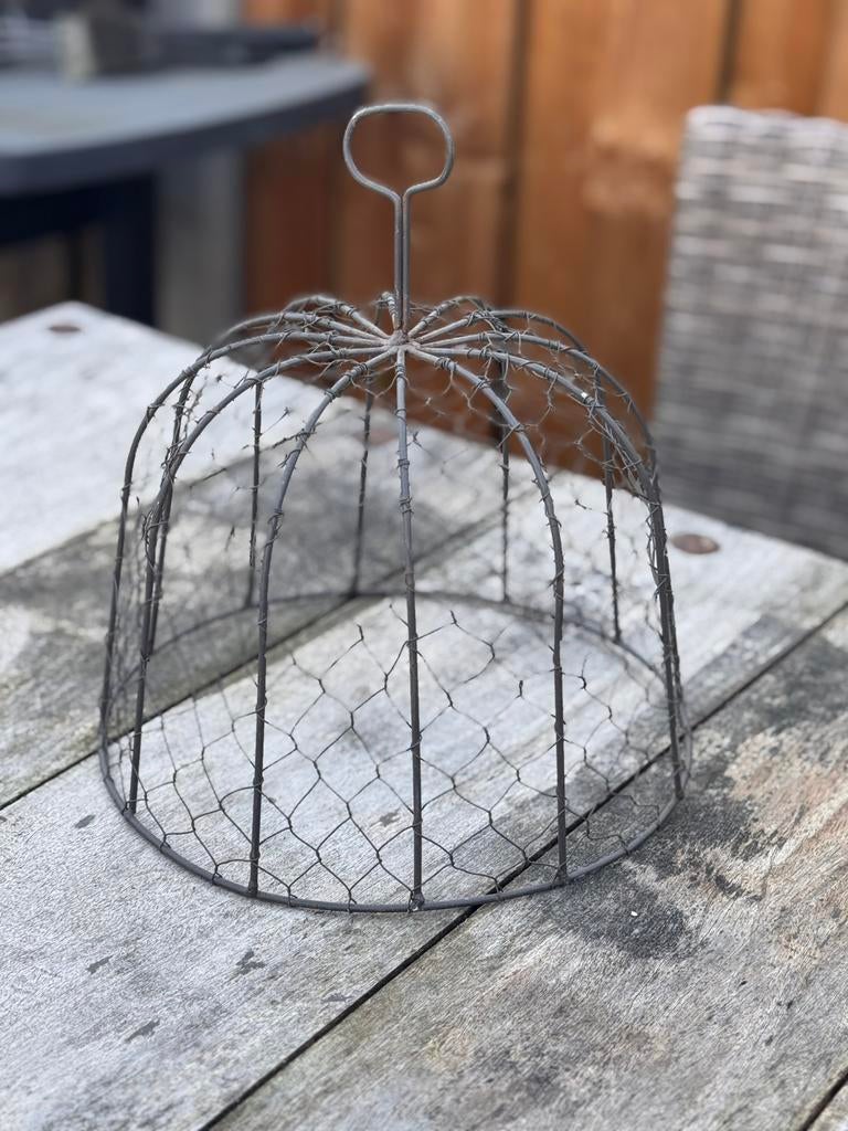 Stolp cloche van gaas, Ophalen of Verzenden, Zo goed als nieuw