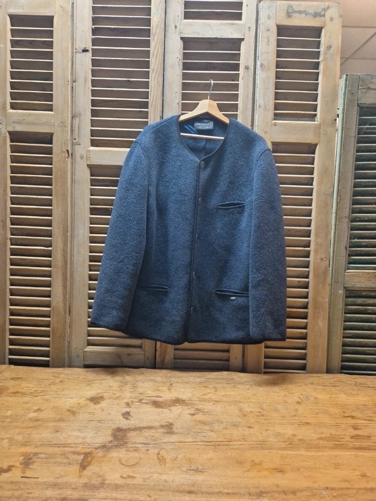 Mooie wollen  jas, Kleding | Dames, Blauw, Maat 42/44 (L), Djt@dejuistetoon.eu, Ophalen of Verzenden