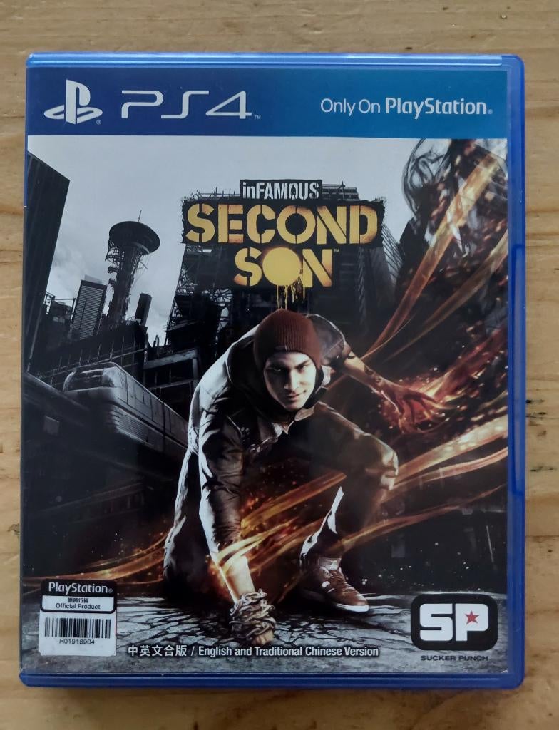 Infamous Second Son PS4 Playstation 4 Asian Version, Spelcomputers en Games, Games | Sony PlayStation 4, Avontuur en Actie, 1 speler