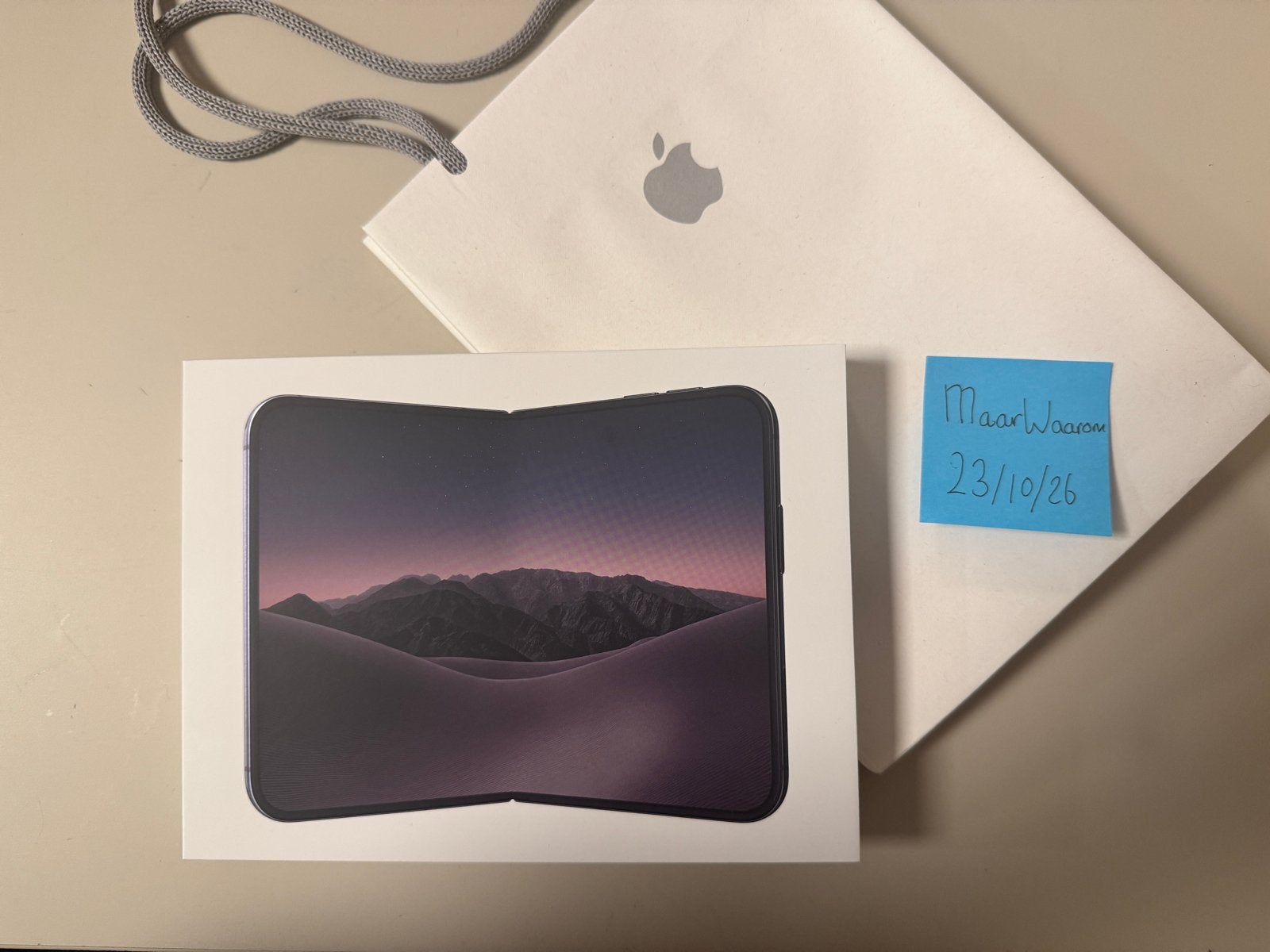 Nieuwe Apple iPhone DUO (Night Sky 256gb) Ongeopend, Computers en Software, Ophalen, Overige modellen, Zwart, 8 inch