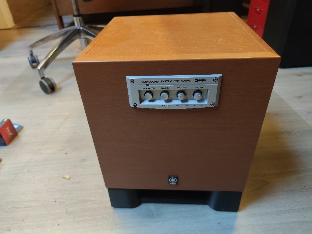 Yamaha YST-SW215 actieve subwoofer, Ophalen, Yamaha, Basreflex, Gebruikt