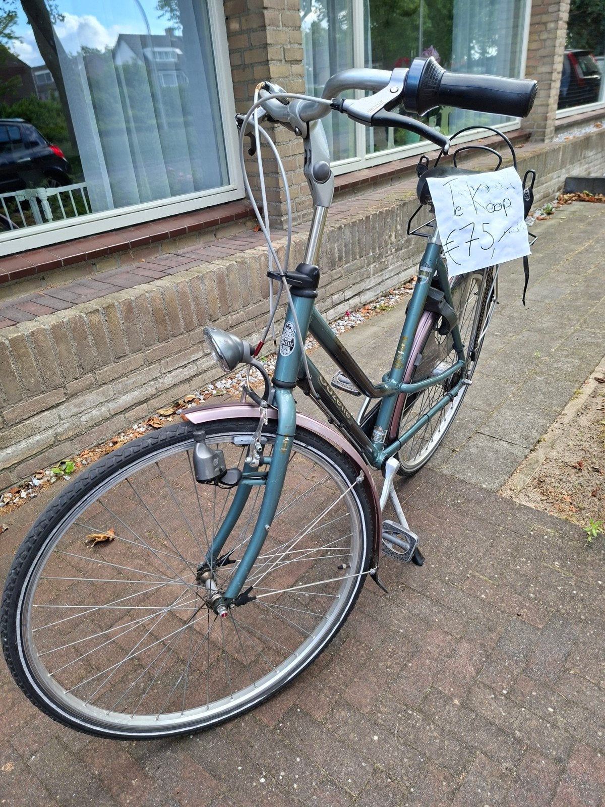 Gazelle fiets, frame 57, gebruikt, Fietsen en Brommers, Fietsen | Dames | Damesfietsen, Ophalen, Gebruikt, Versnellingen, 56 cm of meer