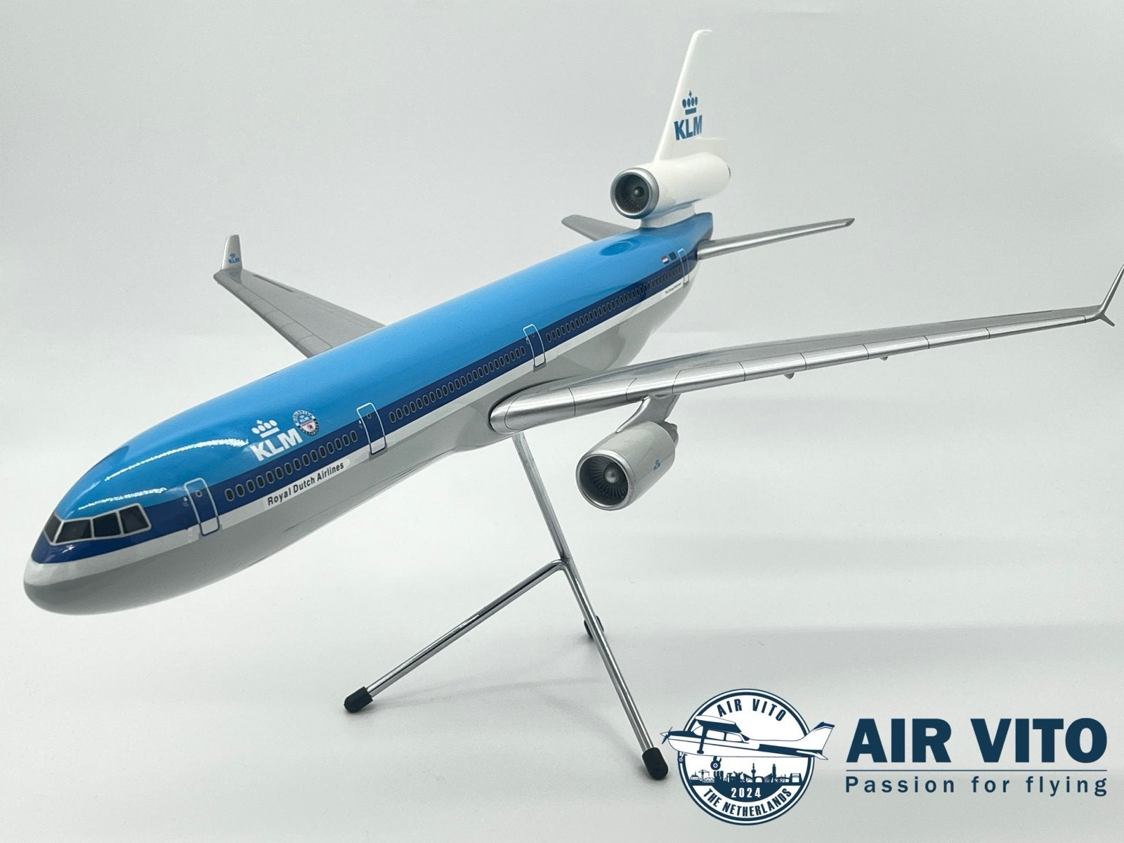 AMI Phelps KLM MD-11 Schaalmodel 1:100 Massief Resin, Schaalmodel, Ophalen of Verzenden, .,, ,