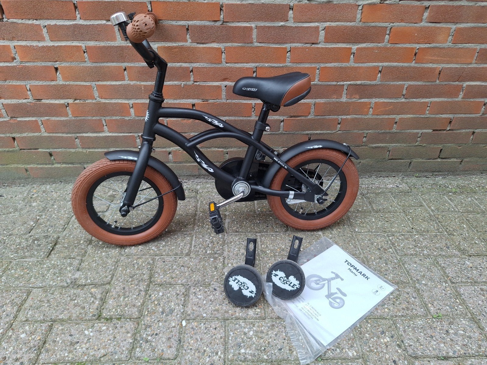 2Cycle kinderfiets 3-5 jaar 14 inch, Zijwieltjes, Gebruikt, Minder dan 16 inch, Ophalen