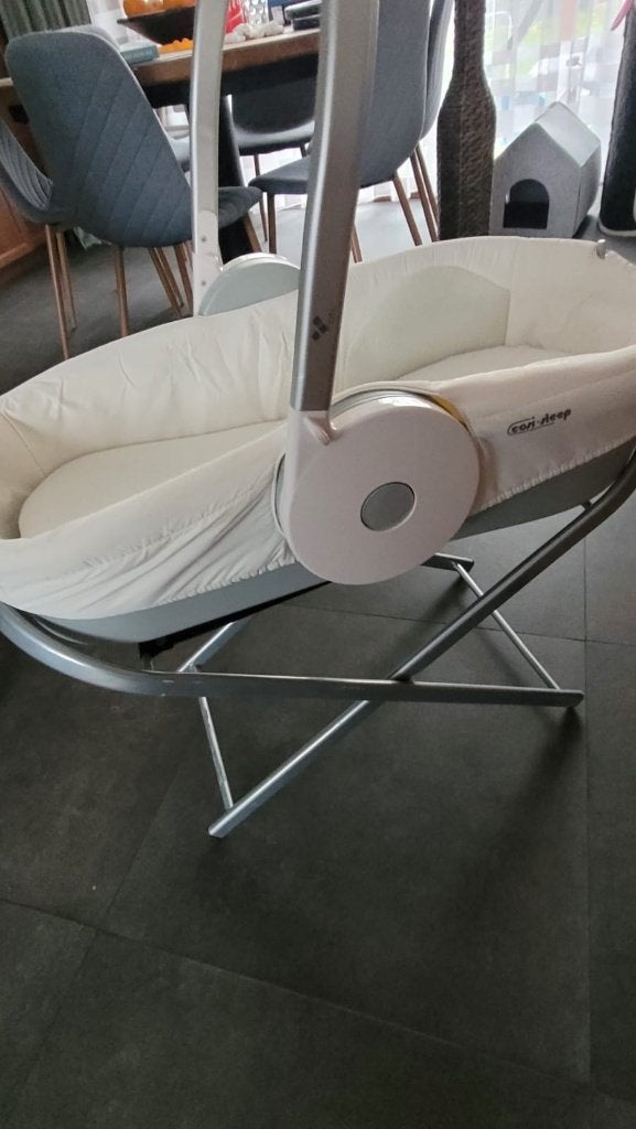 Mykko Cosi Sleep Reiswiegje inklapbaar voor thuis en onderwe, Ophalen, Zo goed als nieuw, Reisbedje