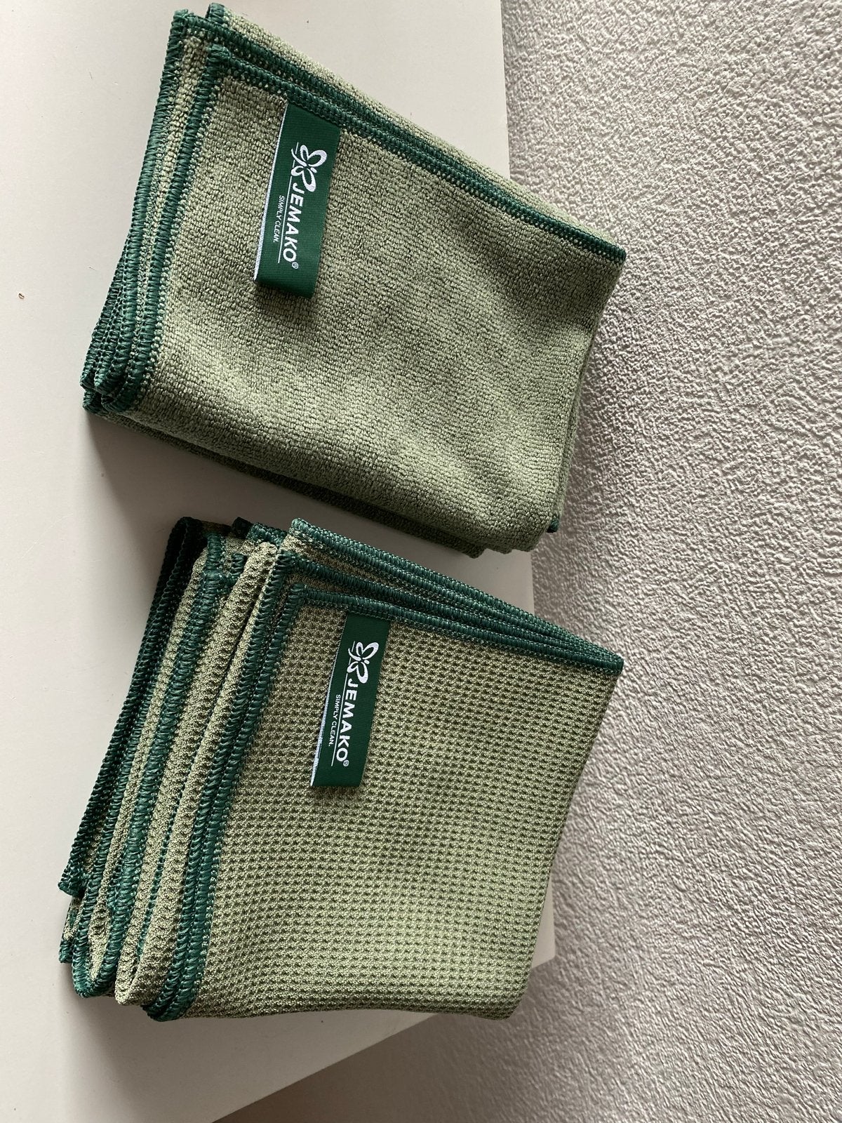 Jemako Raamdoeken Set (3x Profidoek S, 3x Droogdoek M) Olive, Ophalen of Verzenden, Overige typen