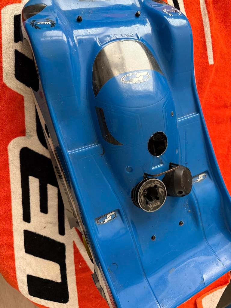 Serpent vector spec 2000 plus motor uitlaat compleet, B, Ophalen of Verzenden, Nitro, Schaal 1:8