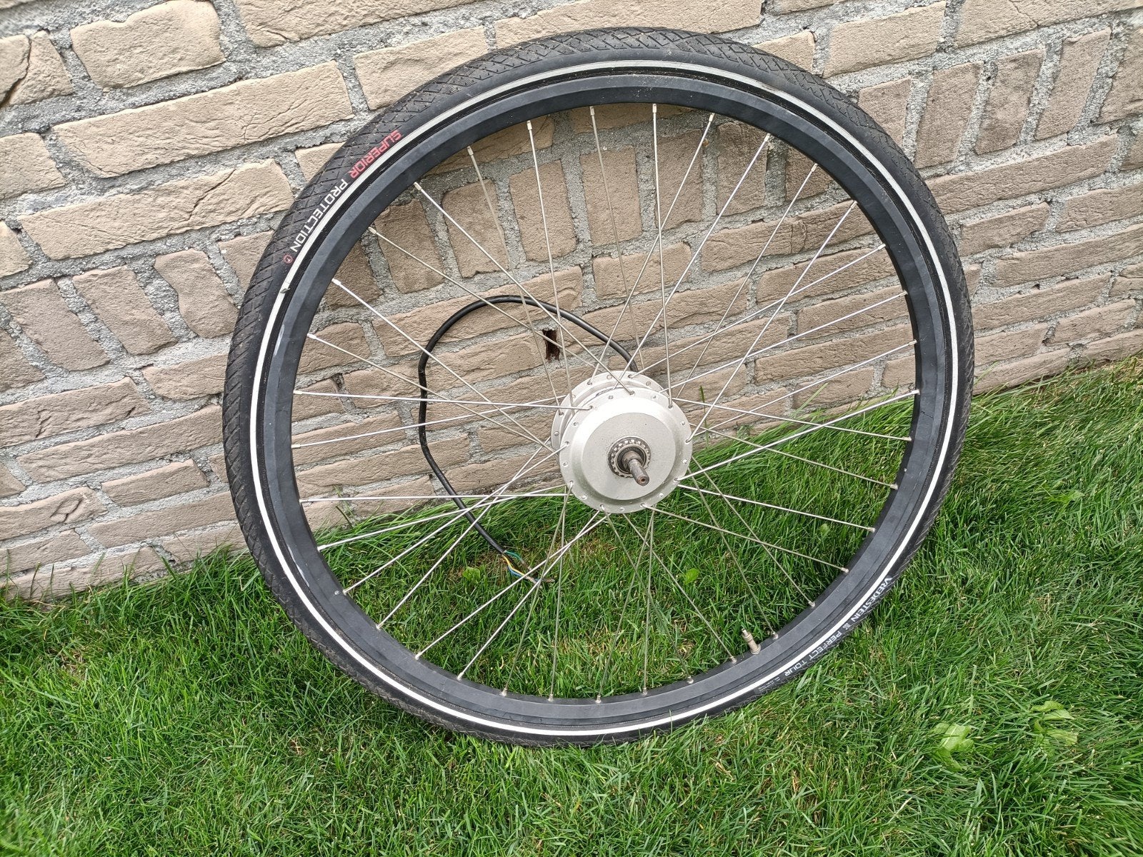 cortina Ecomo voorwiel motor 24v rollerbrakes groene stekker, Ophalen of Verzenden, Motor