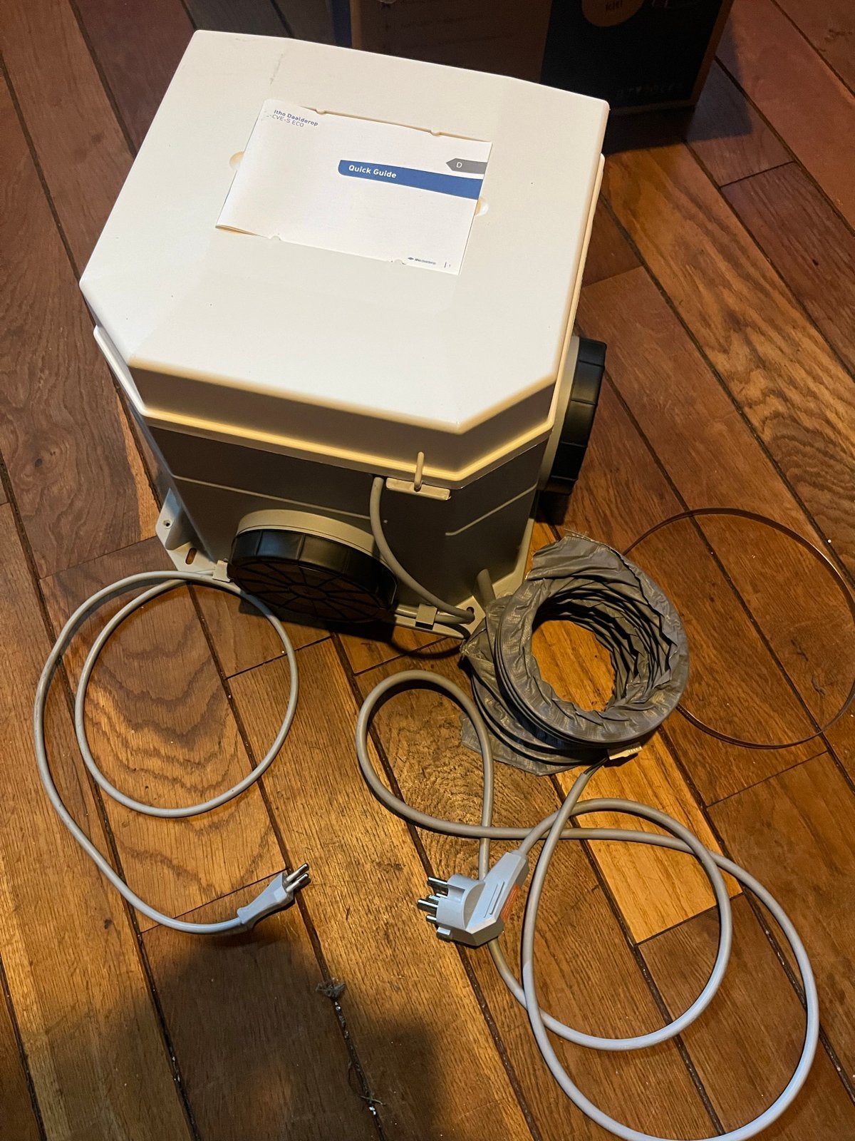 Itho Daalderop mechanische ventilatiebox CVE-S ECO SP, Ophalen of Verzenden, Zo goed als nieuw, Afzuiger