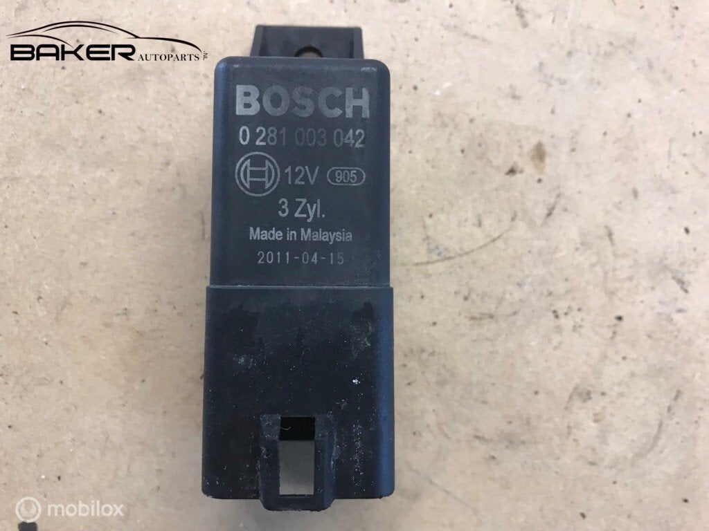 Voorgloeirelais Seat Ibiza 6J ('08-'17) 0281003042, Gebruikt, Ophalen of Verzenden, Seat