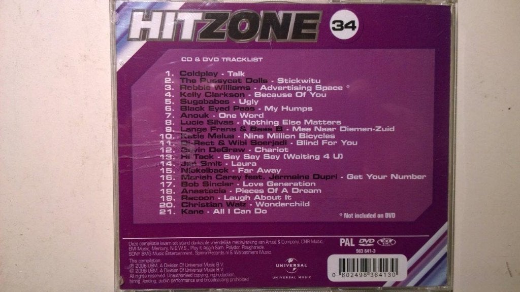 Hitzone 34, Ophalen of Verzenden, Zo goed als nieuw, Pop, Album