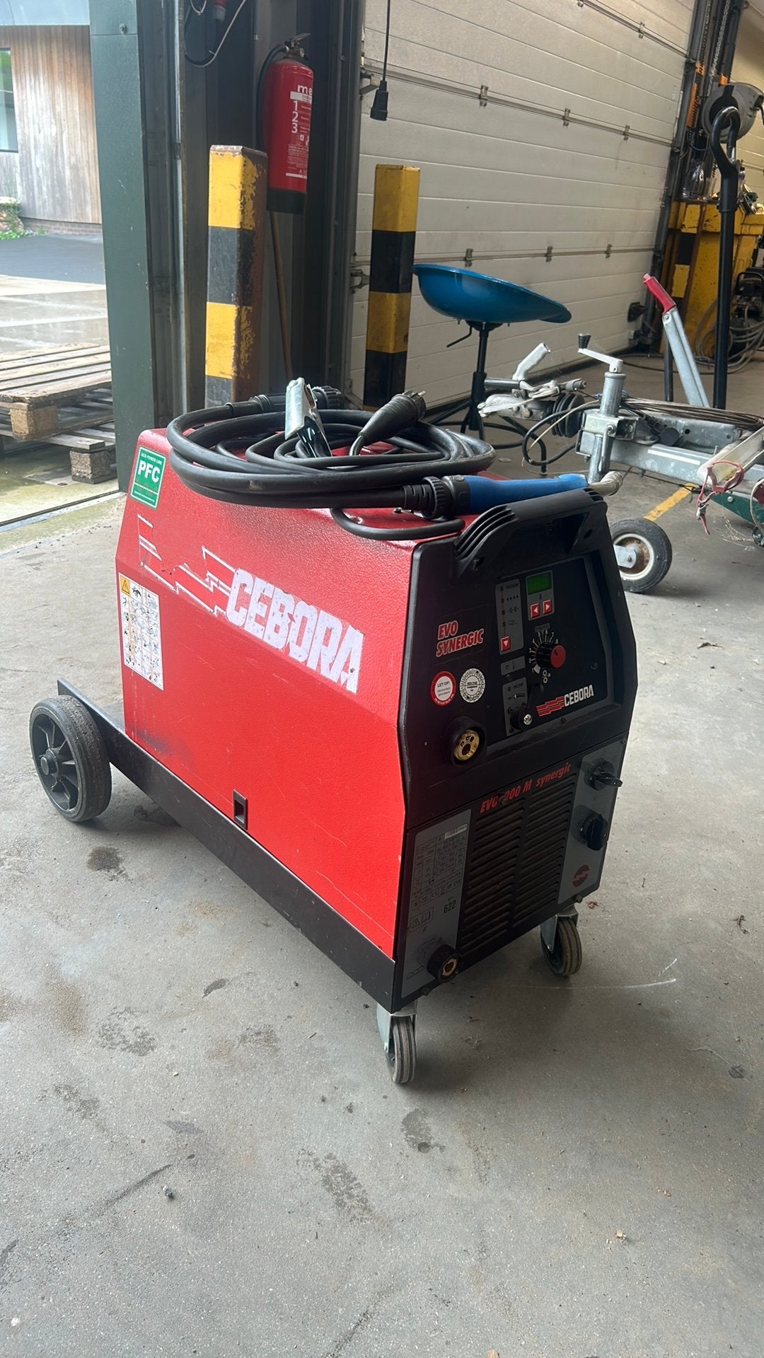 Cebora Evo 200M Synergic 220V, Ophalen, Co2