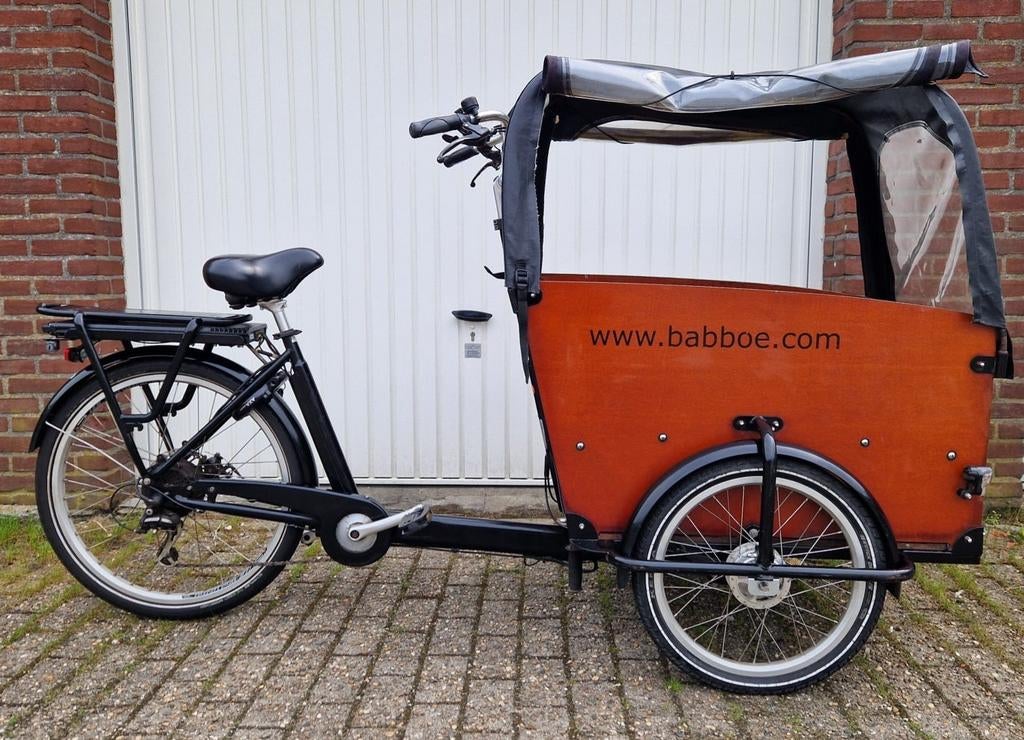 Goedgekeurde electrische Big/ Dog-E bakfiets, Fietsen en Brommers, Fietsen | Bakfietsen, Ophalen of Verzenden, Zo goed als nieuw