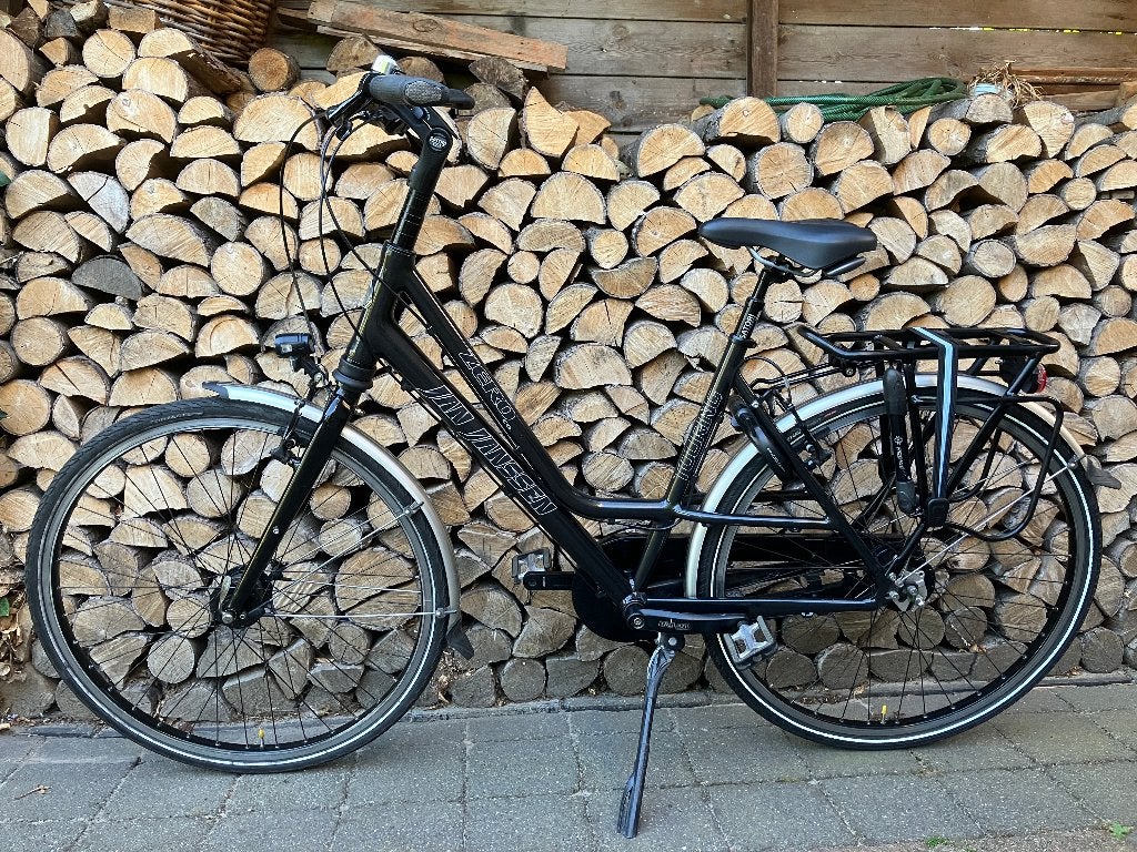 Mooie Jan Janssen Zero CO2 damesfiets 50 cm., Velgrem, 47 tot 50 cm, Zo goed als nieuw, Ophalen