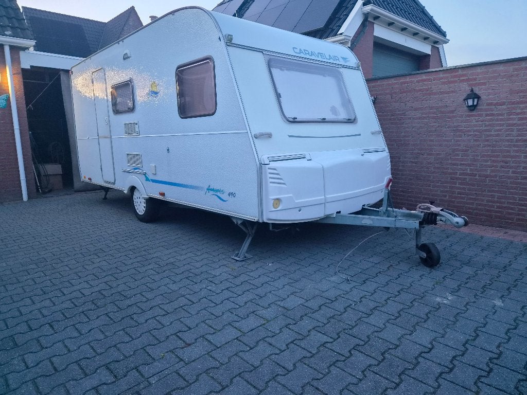 Caravelair 490 TK (stapelbed/voortent/luifel), Caravans en Kamperen, Luifel, Treinzit, 750 - 1000 kg, Particulier