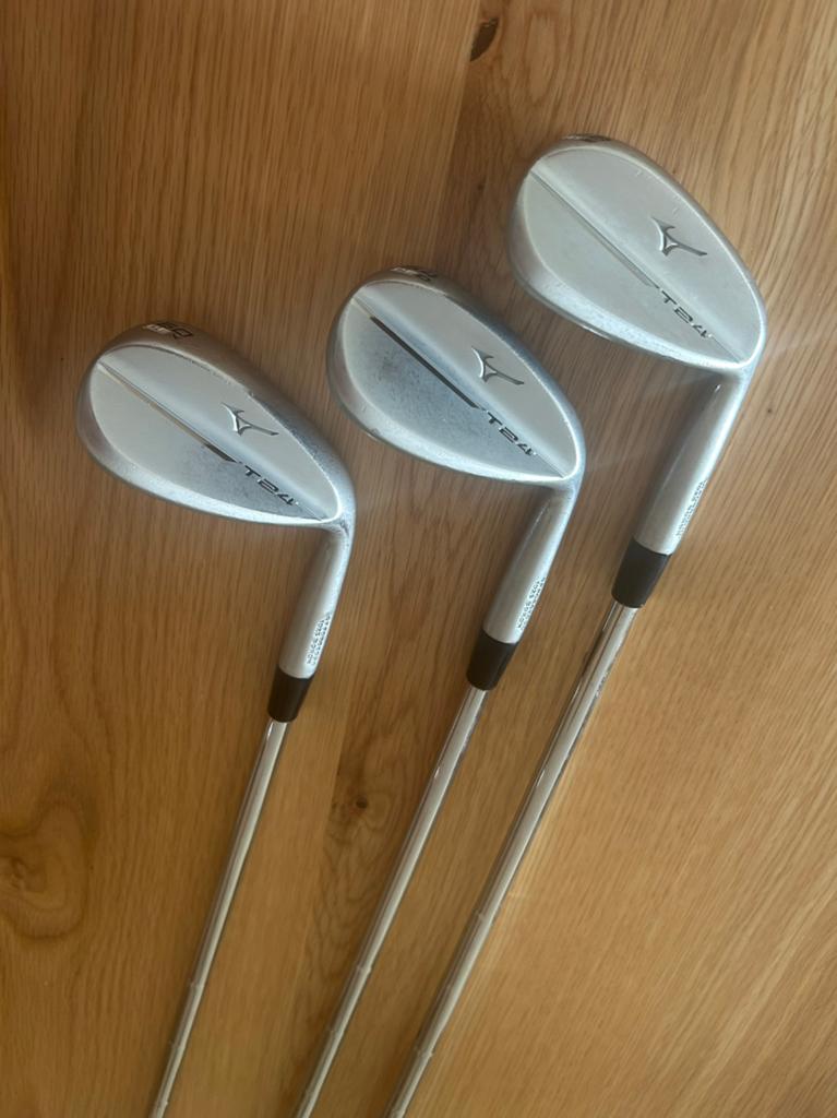 Mizuno T24 wedges 48* 54* 60*, 0,5 inch verlengd., Ophalen of Verzenden, Gebruikt, Club, Mizuno