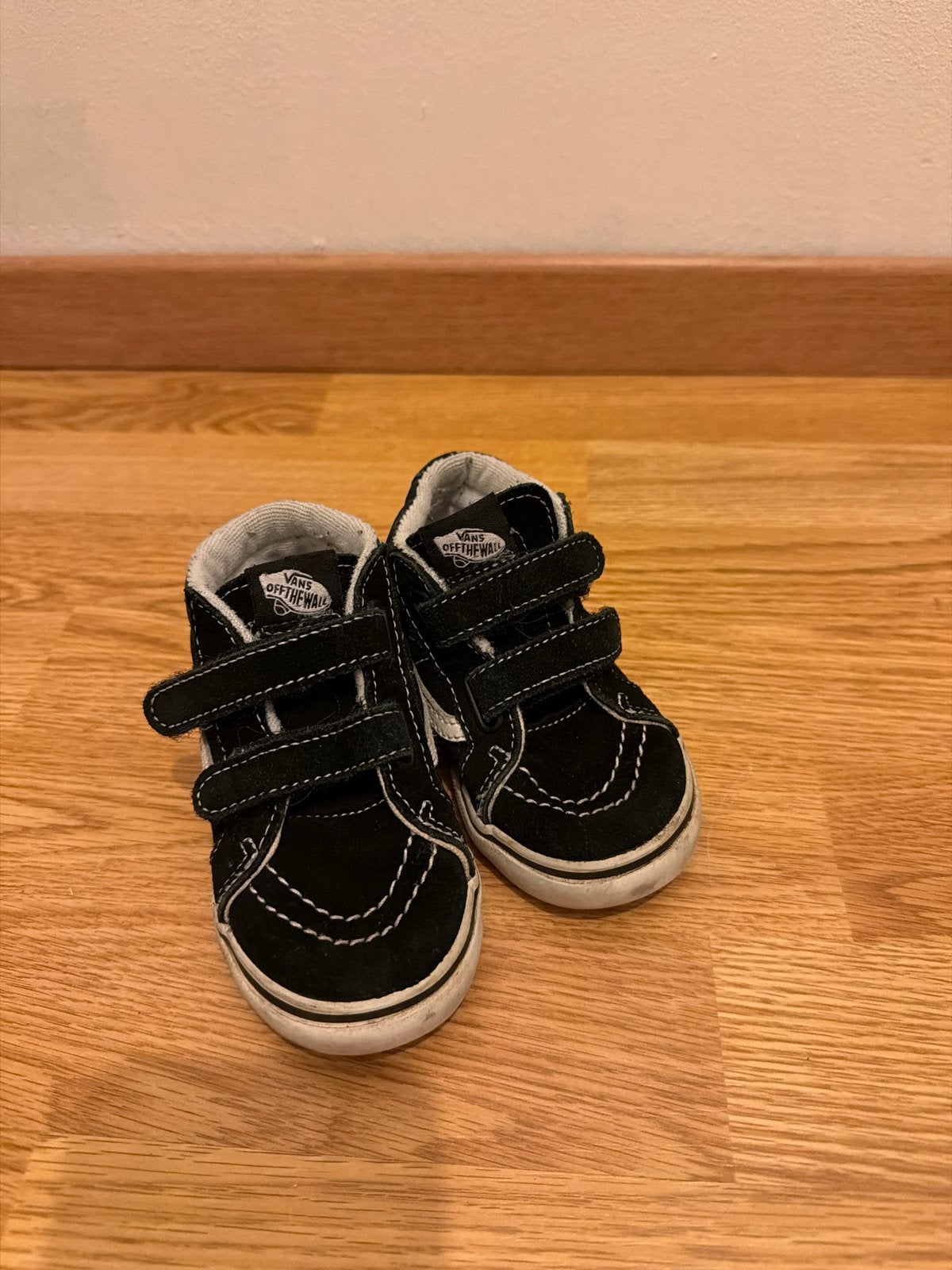 Vans Sk8-Hi klittenband sneakers voor baby's/peuters, Ophalen of Verzenden, Gebruikt, Jongen of Meisje, Schoenen