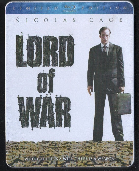 Lord of War, STEELBOOK. Blu-ray., Vanaf 16 jaar, Nederlands, Film, Ophalen of Verzenden