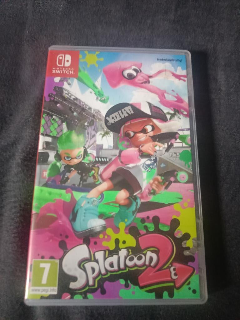 Splatoon 2 - Nintendo Switch, Spelcomputers en Games, Games | Nintendo Switch, Zo goed als nieuw, Shooter, 3 spelers of meer, Vanaf 7 jaar