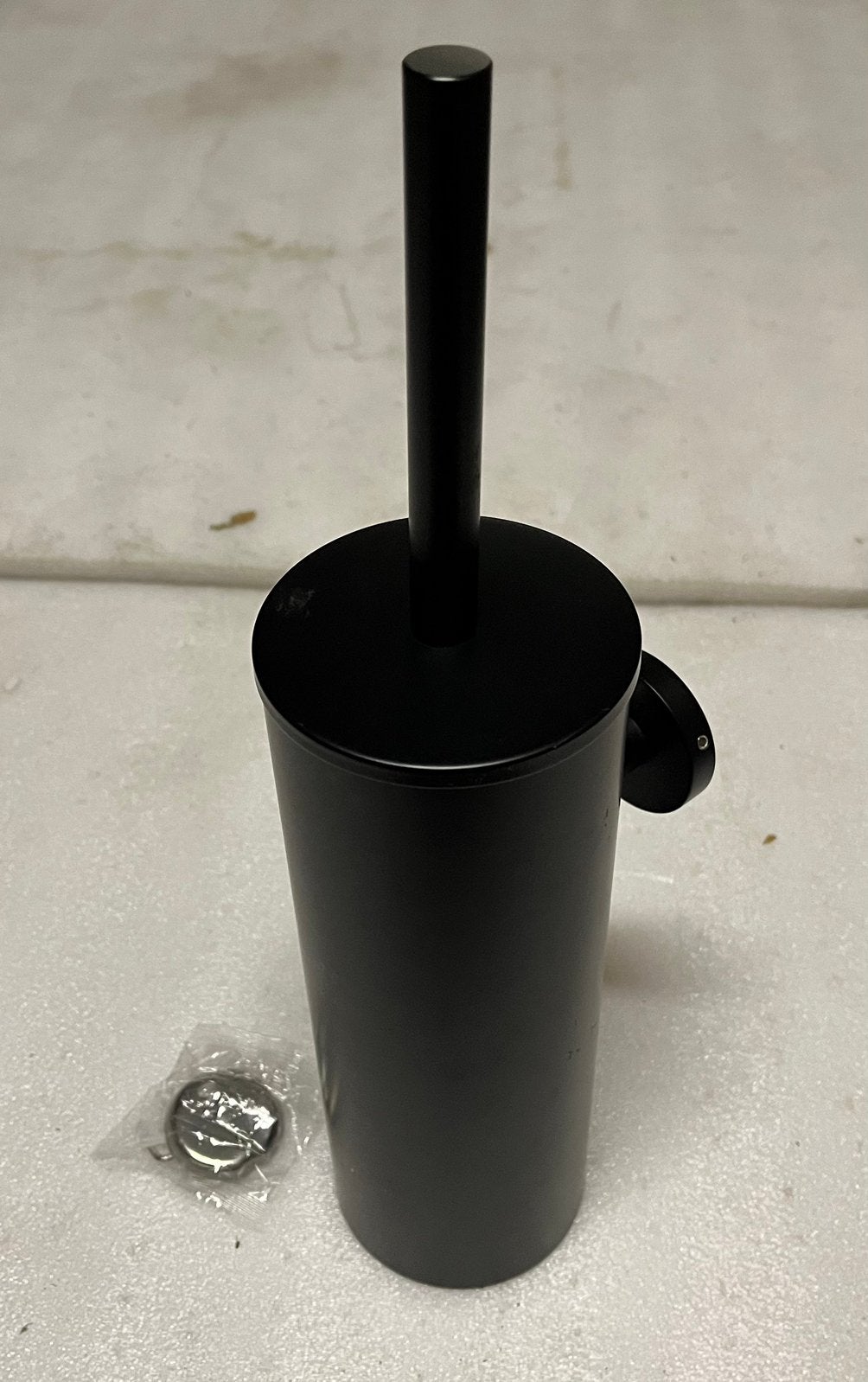 Toiletborstel met Houder, Huis en Inrichting, Ophalen of Verzenden, Nieuw, Zwart, Toilet-accessoire