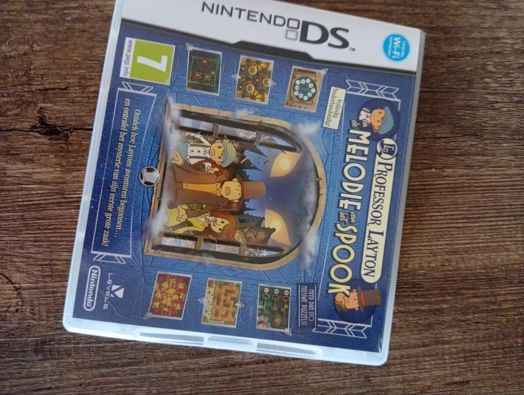 Professor layton melodie van het spook Nintendo ds, Ophalen of Verzenden, Zo goed als nieuw