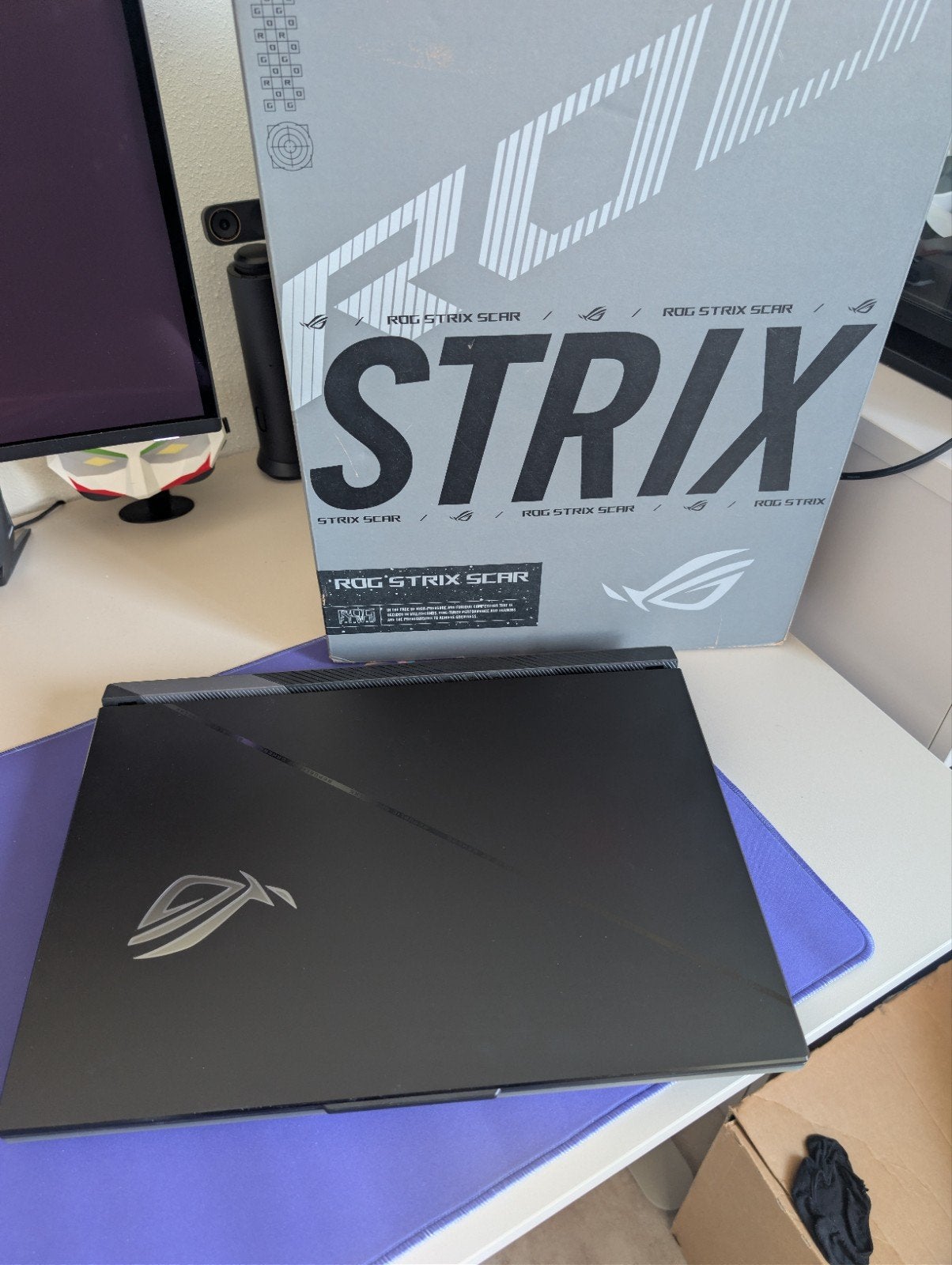 ASUS ROG Strix SCAR 18 (RTX 4080) laptop, Computers en Software, 32 GB, Ophalen of Verzenden, Zo goed als nieuw, SSD