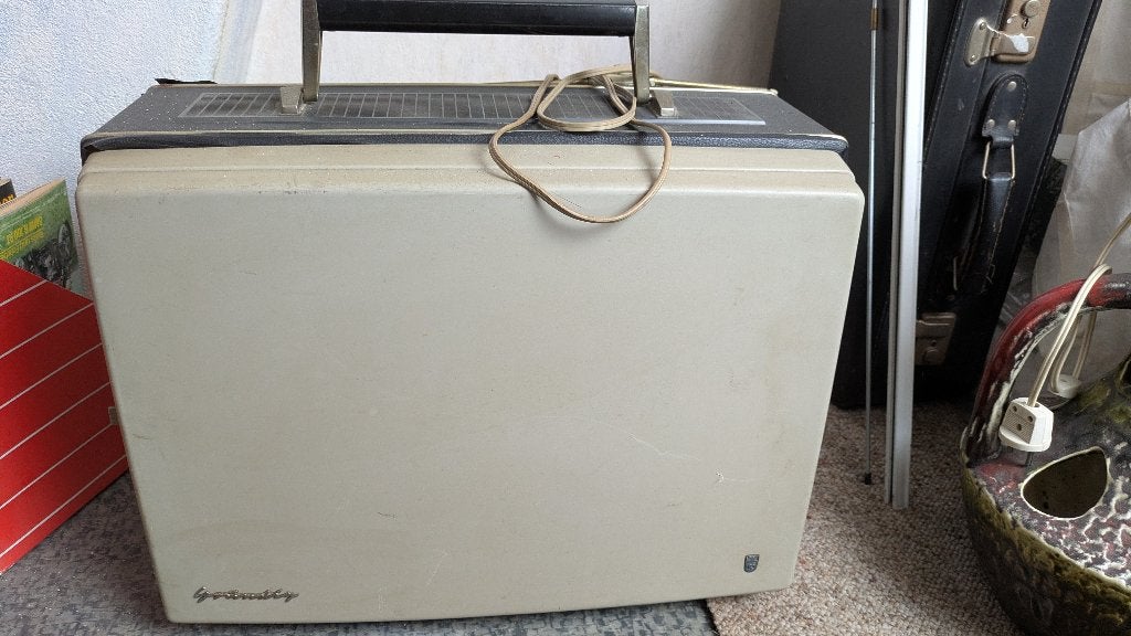Vintage tv, Audio, Tv en Foto, Vintage Televisies, Ophalen, Gebruikt, 60 tot 80 cm, Grundig