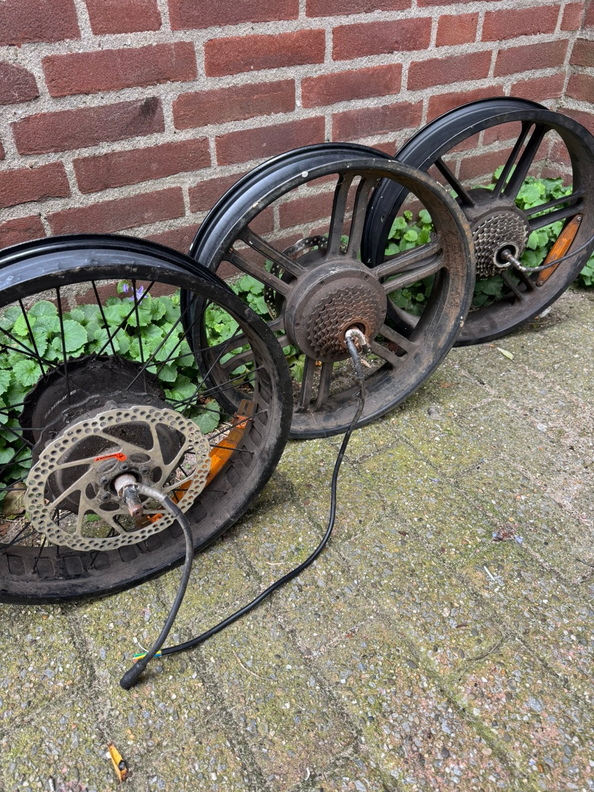 Fatbike motors, Ophalen