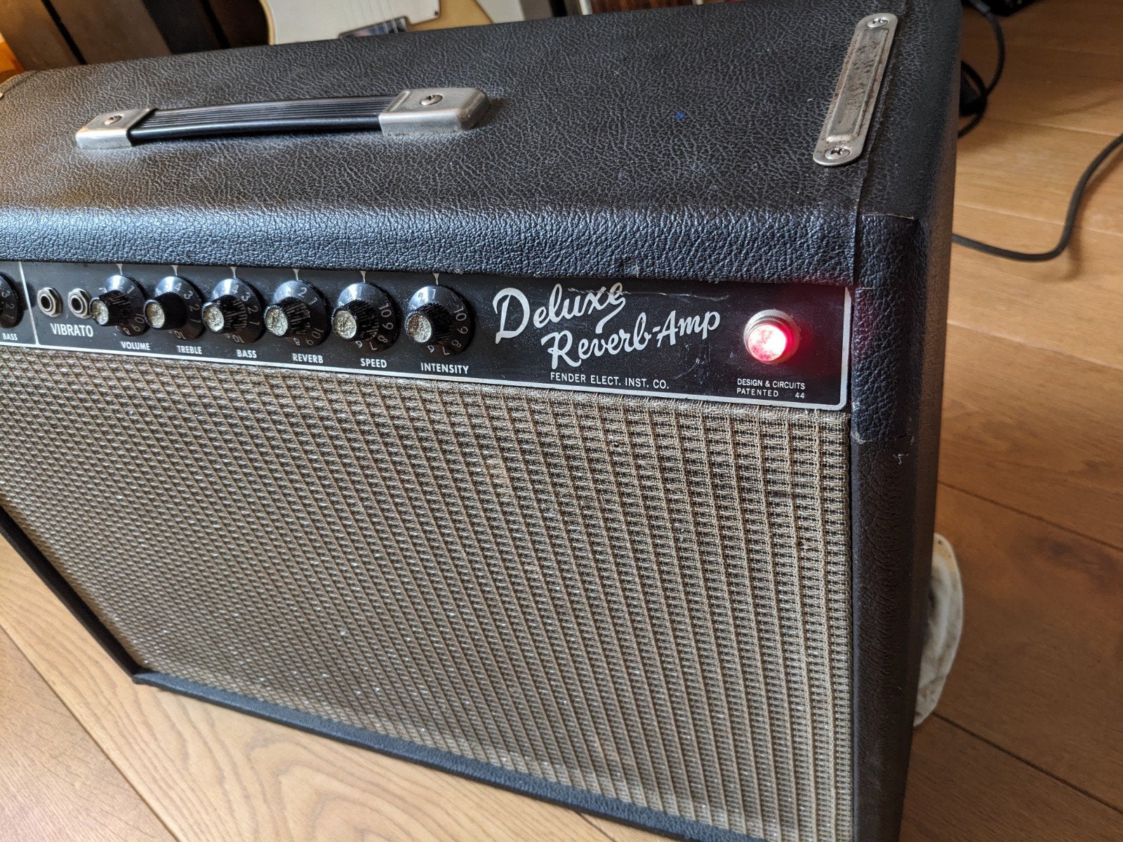 Fender Deluxe Reverb blackface 1964, Ophalen of Verzenden, Gebruikt, Minder dan 50 watt