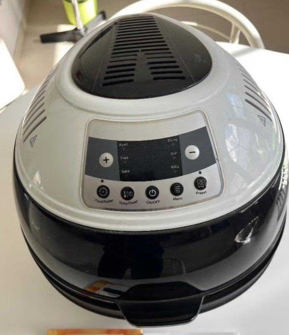 Molino Health Fryer - Zo goed als nieuw met accessoires, Ophalen of Verzenden, Zo goed als nieuw, Airfryer, 1500 gram of meer