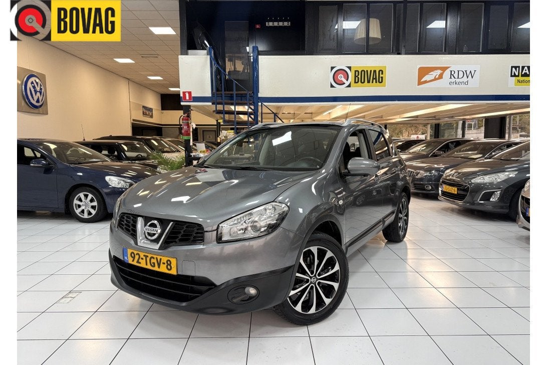 Nissan Qashqai 1.6 Connect Edition Bovag Garantie Panoramada, Auto's, Stof, Gebruikt, 1225 kg, Origineel Nederlands