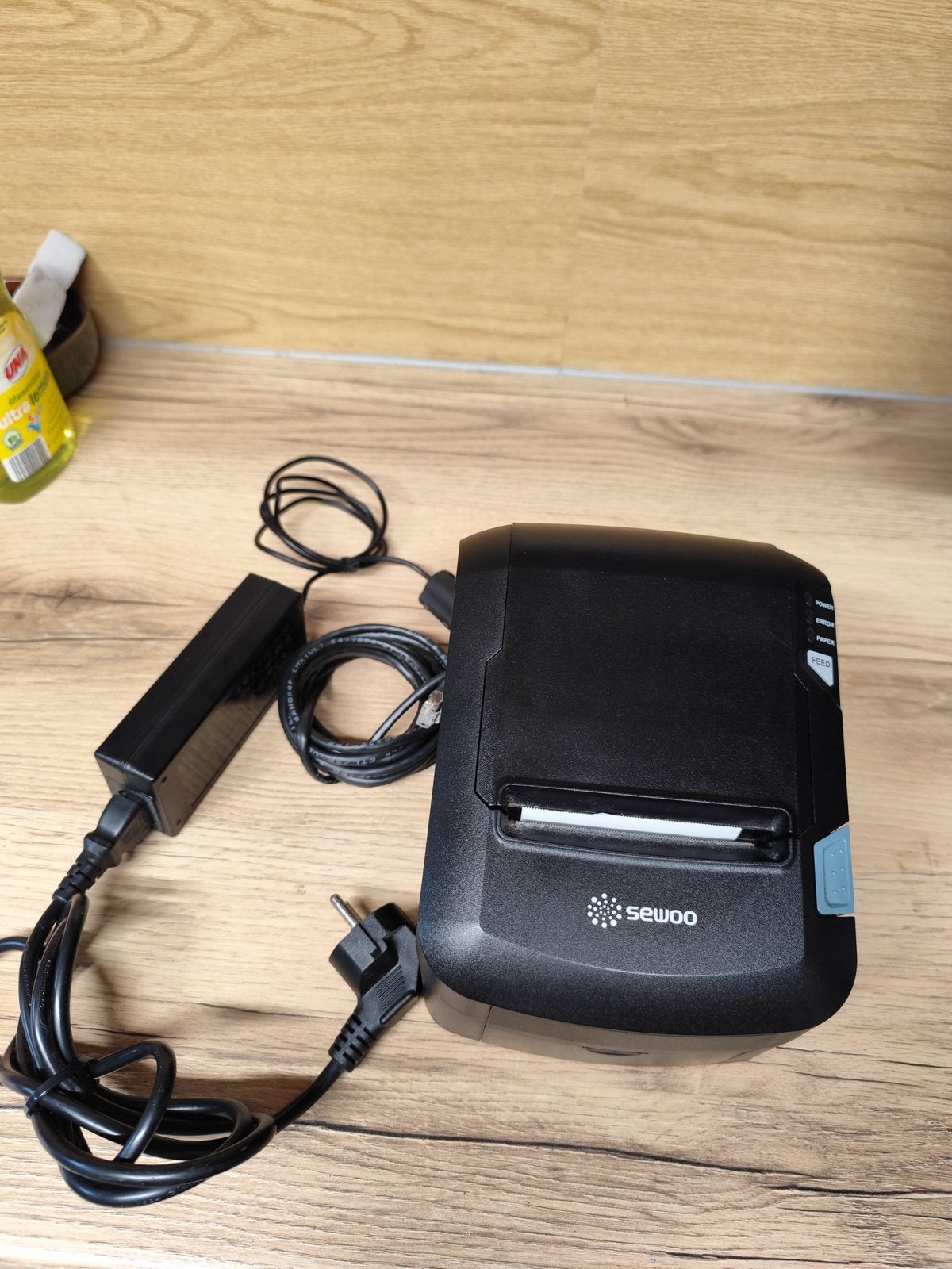 Sewoo SLK-TE323 bonprinter met ethernet en voedingskabel, Zwart-en-wit printen, Gebruikt, Printer, Ophalen of Verzenden