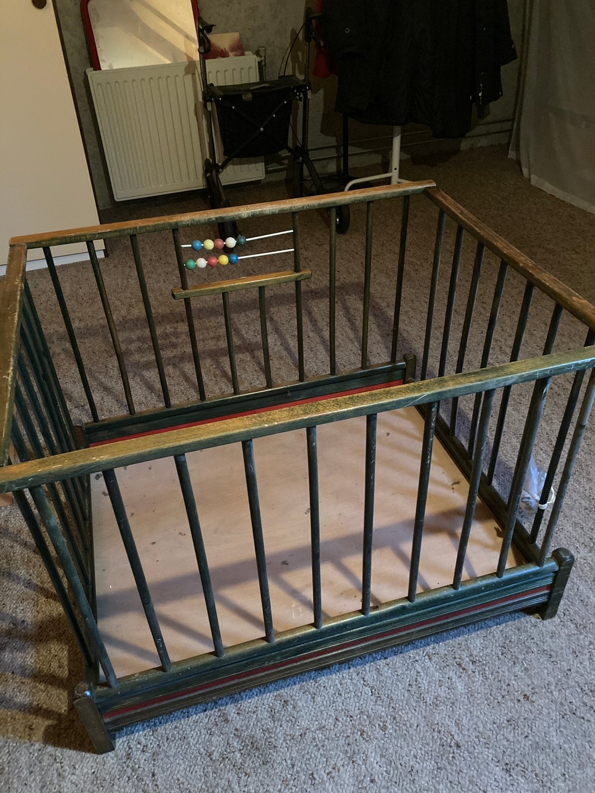 Vintage box, Kinderen en Baby's, Ophalen, Gebruikt, Vierkant