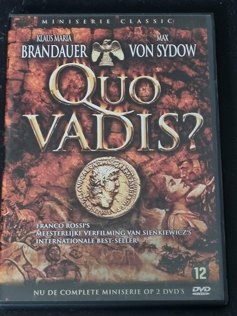 Quo Vadis? Miniserie Classic - 2 DVD's, Vanaf 12 jaar, Ophalen of Verzenden, Zo goed als nieuw, Historisch of Kostuumdrama