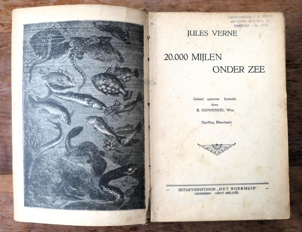 Jules Verne - 20.000 mijlen onder zee - Oostelijk Halfrond, Boeken, Ophalen of Verzenden, Gelezen