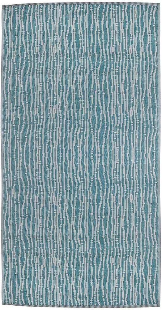 Mica decorations Buitenkleed polyester blauw/wit 175x120cm, Huis en Inrichting, Ophalen, Nieuw, Blauw, Rechthoekig