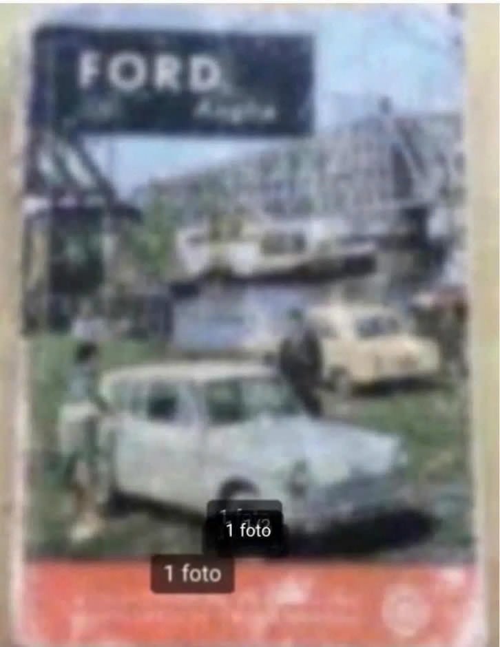 Ford Anglia handwerkboek ANWB door Han Bouvrie, Ophalen of Verzenden