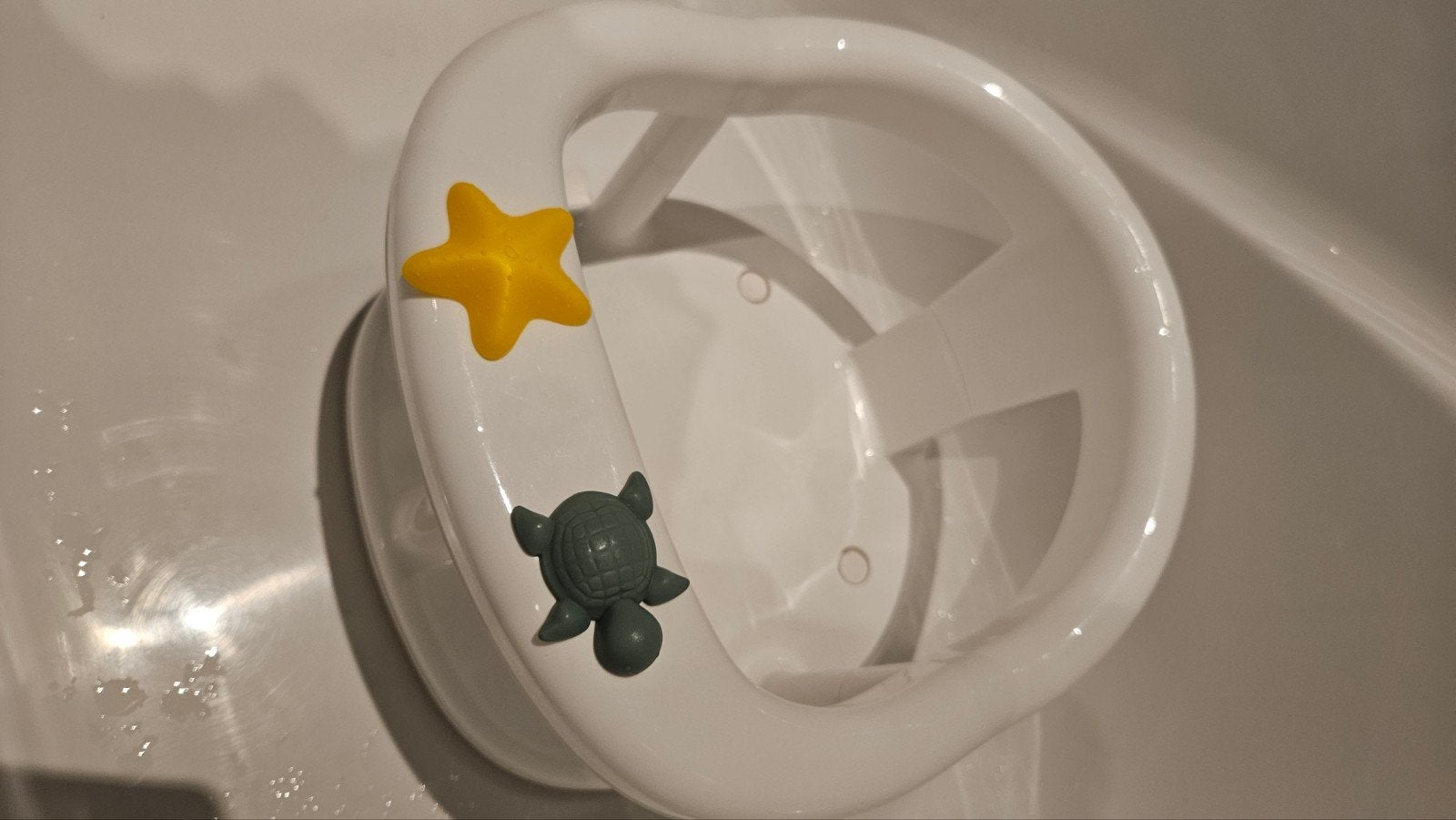Baby badstoel, Zo goed als nieuw, Badzitje of Badring, Standaard, Ophalen