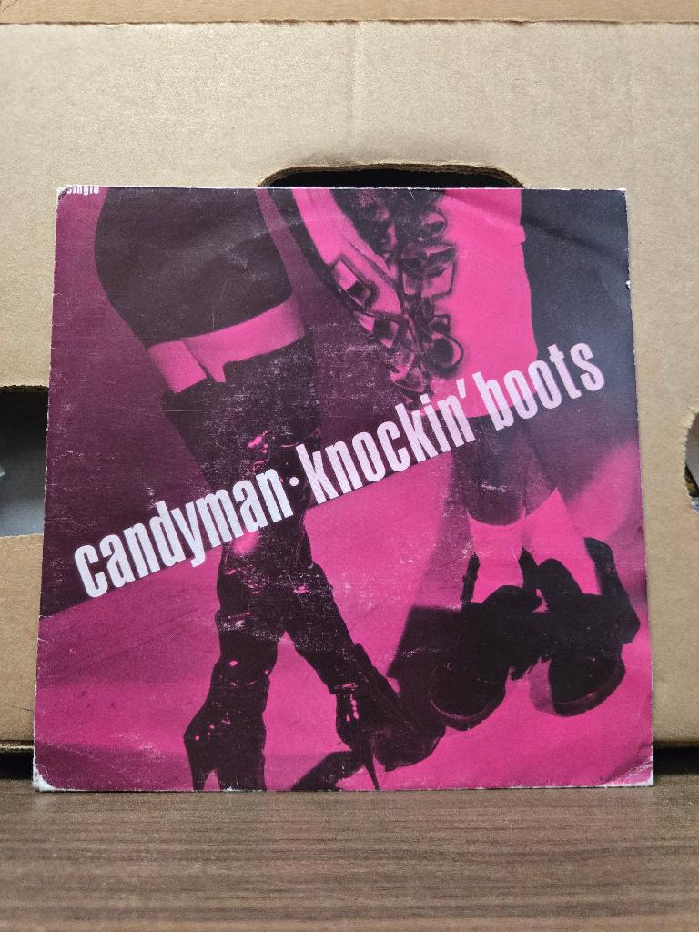 Candyman - Knockin' boots, 7 inch, Ophalen of Verzenden, Zo goed als nieuw, Fotohoes