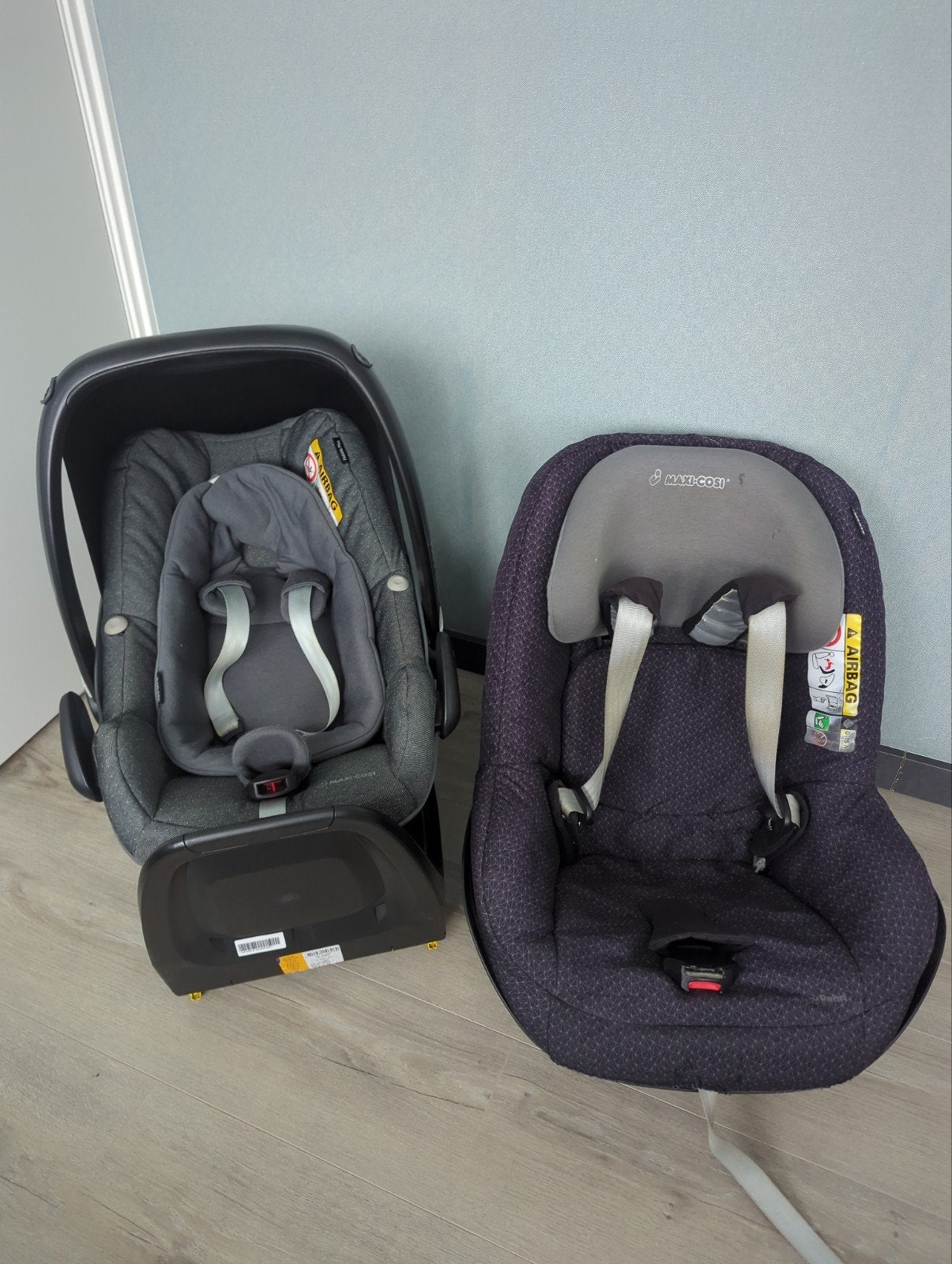 Maxi Cosi Pebble plus, base en peuterstoel, Ophalen, 0 t/m 13 kg, Maxi-Cosi, Isofix