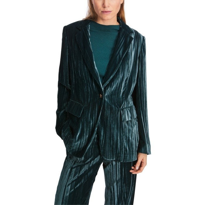 Marc cain marccain velvet blazer nieuw, Verzenden, Maat 42/44 (L), Nieuw, Marccain