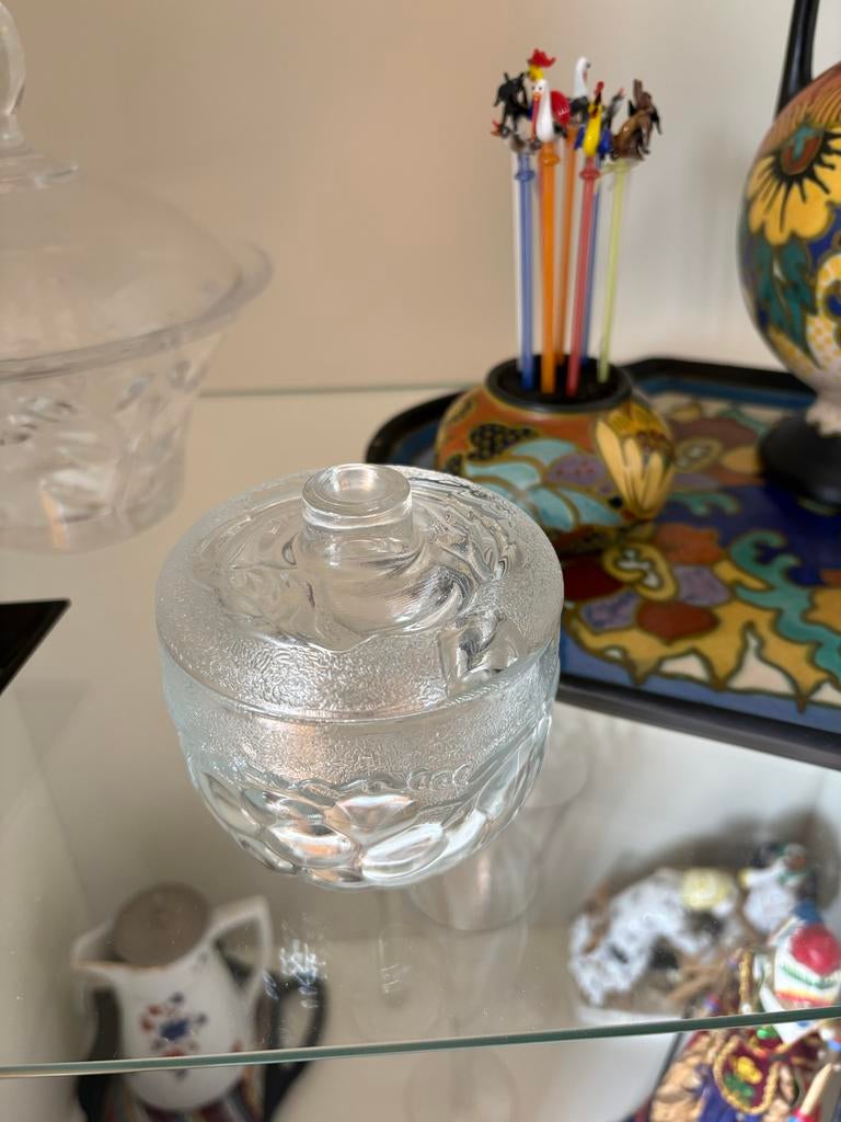 Glazen suikerpot, Antiek en Kunst, Ophalen