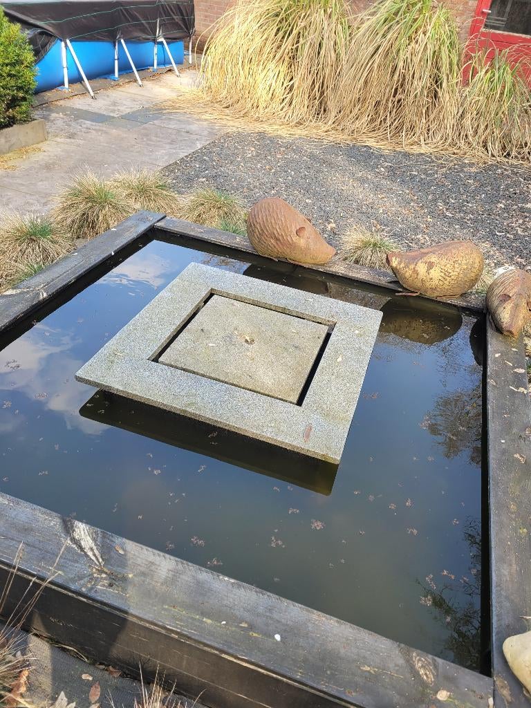 Waterfontein, Ophalen, Gebruikt, Graniet, Fontein