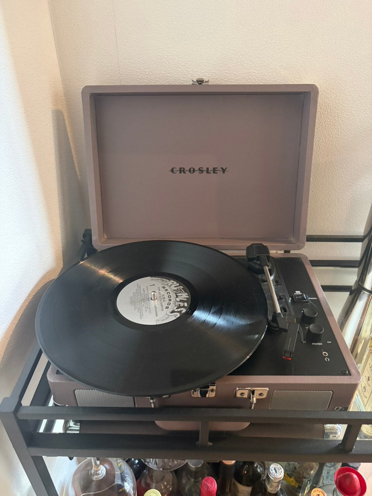 Crosley platenspeler met bluethooth, Ophalen, Zo goed als nieuw, Platenspeler, Overige merken