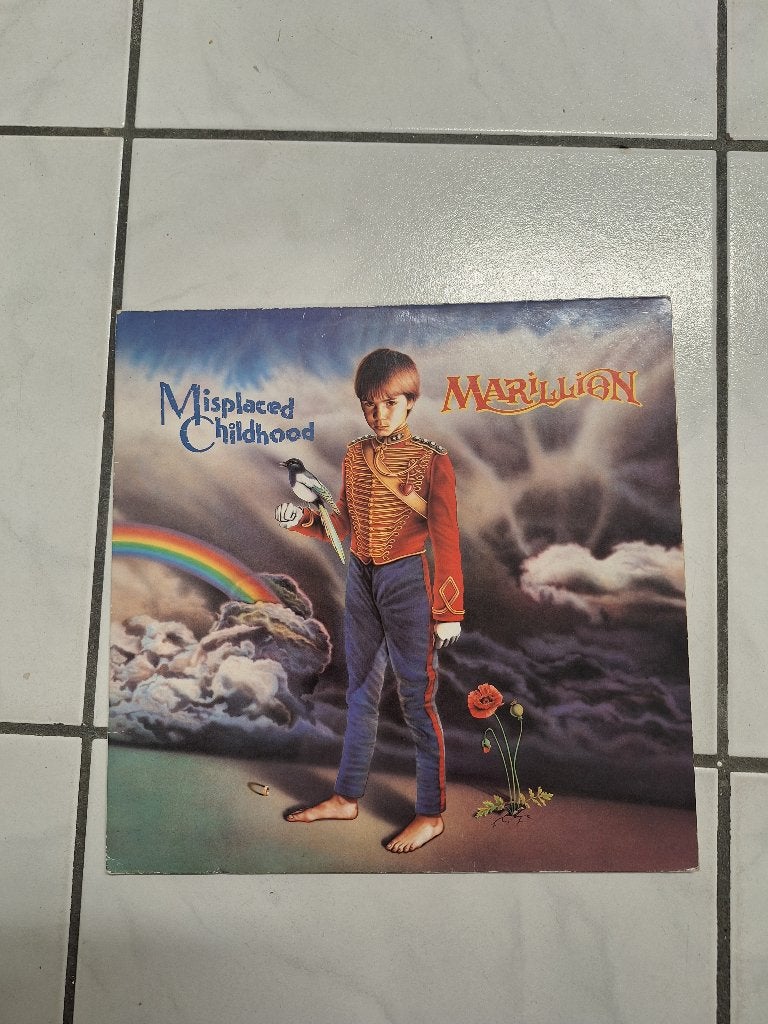 Vintage vinyl lp album Marillion Misplaced Childhood 1985, Ophalen of Verzenden, Gebruikt, 12 inch, Poprock