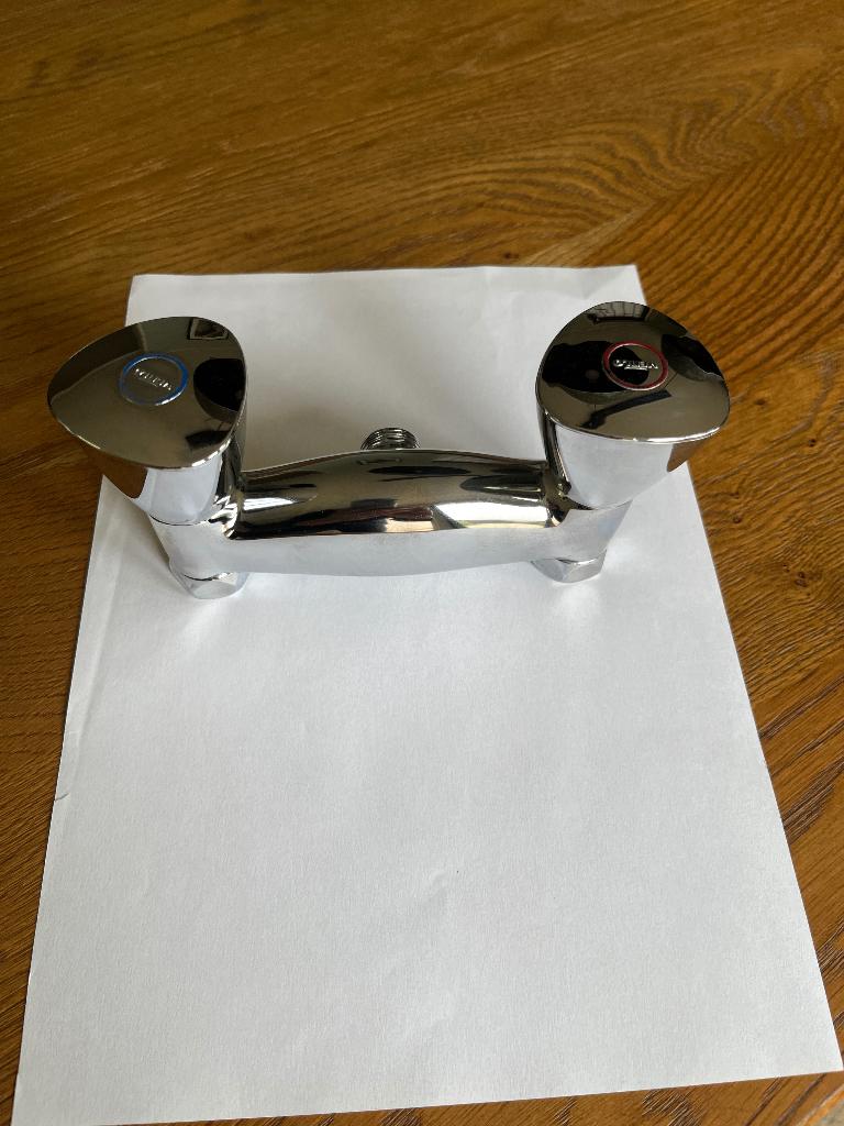 Douche kraan, Ophalen, Zo goed als nieuw, Chroom, Douche