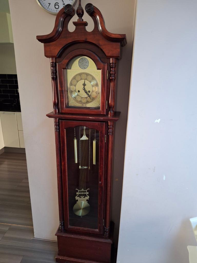 Antieke klok, staat goed, Antiek en Kunst, Antiek | Klokken, Ophalen of Verzenden