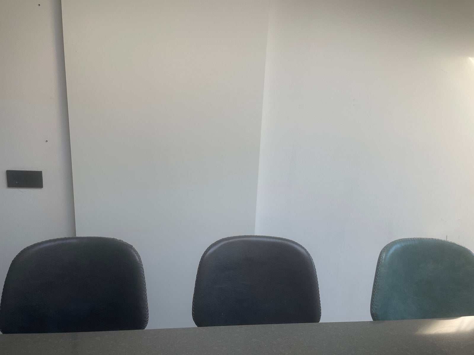 3 barkrukken: 2 grijs, 1 blauw - Gebruikt met lichte schade, Huis en Inrichting, Ophalen, Kunststof, Gebruikt, Met voetsteun