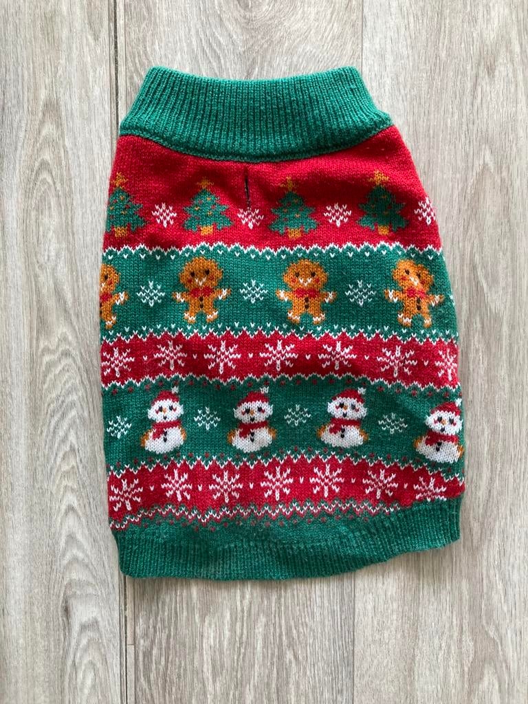 Kerst trui/pakje voor teckel/hond/maat S, Ophalen of Verzenden, Zo goed als nieuw, Hondentrui