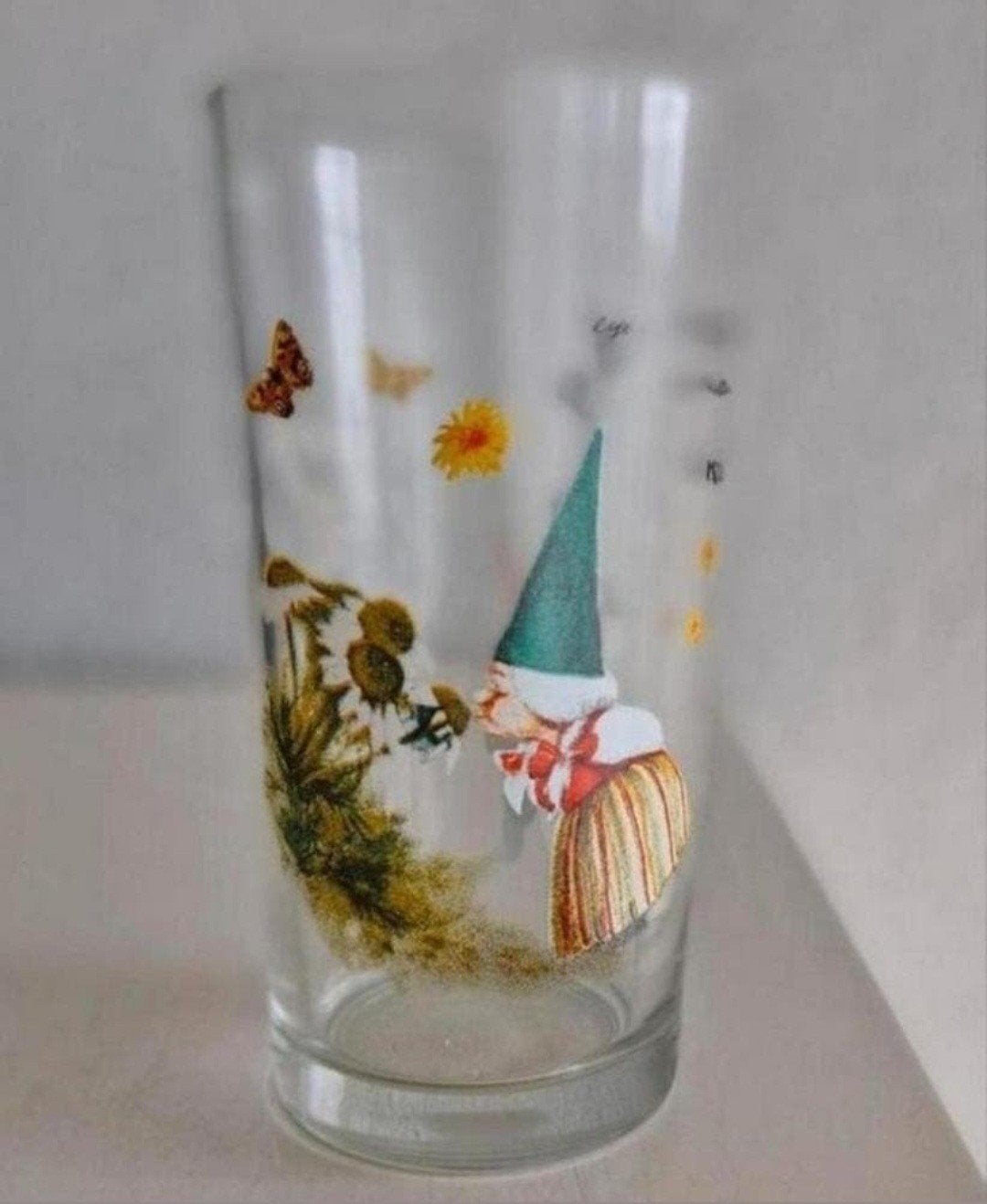 Glas David de Kabouter, Ophalen of Verzenden, Zo goed als nieuw, Frisdrankglas